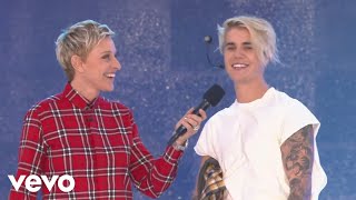 Justin Bieber  What Do You Mean Live From The Ellen Show [upl. by Laural]