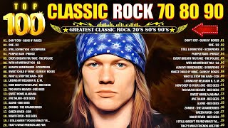 Classic Rock Greatest Hits 60s 70s 80s 🔥 Metallica Queen Nirvana Bon Jovi Guns N Roses [upl. by Eerdna]