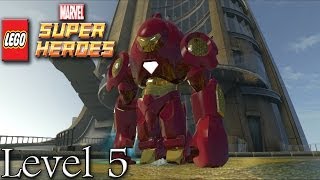 Lego Marvel Superheroes Walkthrough Level 5 Rebooted Resuited [upl. by Brufsky]