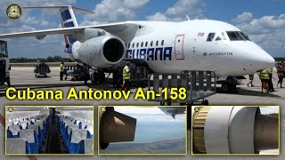 Cubana Antonov An158 La Habana to Holguin FANTASTIC AirClips full flight series [upl. by Rudy]