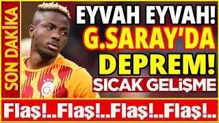 GALATASARAYDA DEPREM OSIMHEN [upl. by Bilek]