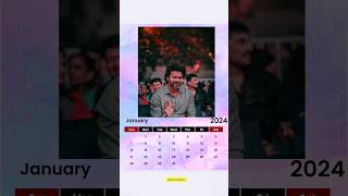 Thalapathy vijay calendar 2024 designs 😎 Thalapathy thalapathy68 trendingshorts trending viral [upl. by Oxley]