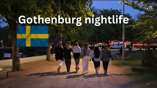 Gothenburg nightlife Sweden 🇸🇪 [upl. by Yatnuhs679]