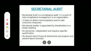 secretarial auditcorporate governancemcom 1st sem [upl. by Jeromy468]