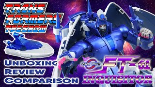 Fanstoys Inquisitor ￼aka Scourge Unboxing Review and Comparisons transformers fanstoys scourge [upl. by Nnayllek]