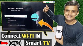 Connect WIFI in Samsung smart TV  How to connect WiFi in Samsung TV  WIFI connect in smart TV [upl. by Dnalerb]