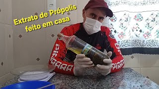 Tutorial de como fazer Extrato de Própolis em casa facilmente [upl. by Goulette]