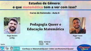 Pedagogia Queer e Educação Matemática [upl. by Nyladnarb]