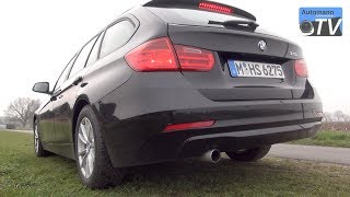 2014 BMW 316i Touring  DRIVE amp SOUND 1080p [upl. by Ahsemad]