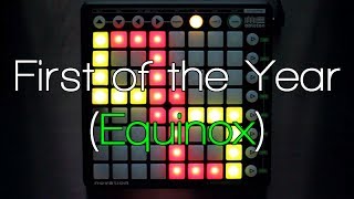 Nev Plays Skrillex  First of the Year Equinox Launchpad Cover [upl. by Bradeord]