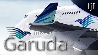 FSX  Garuda Indonesia Boeing 747400 at Melbourne [upl. by Stirling]