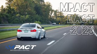 MPACT East 2023 at Pocono Raceway  BMW car show amp track day with the boys [upl. by Silvie951]