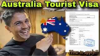 AUSTRALIA TOURIST VISA  How to apply  complete guide [upl. by Carbo866]