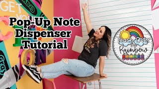 PopUp Note Dispenser Tutorial [upl. by Gaynor391]