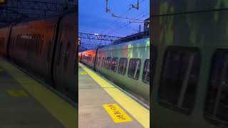 Amtrak Acela Departs New Haven CT [upl. by Rasia]