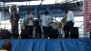 Kirk Josephs 504 Brass Band at 2011 French Quarter Fest [upl. by Olva]