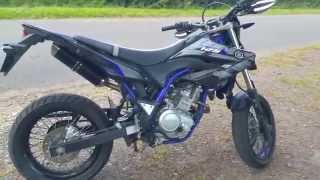 Yamaha WR125x Review  2015 [upl. by Nnalyrehs]