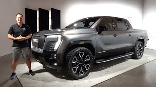 Is the NEW 2024 GMC Sierra EV Denali a BETTER truck than the Ford Lightning [upl. by Letty678]