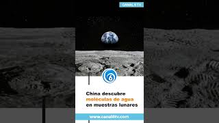 China descubre moléculas de agua en muestras lunares [upl. by Ecyob18]