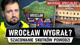 Wrocław się OBRONIŁ  WIELKA WODA przechodzi przez MIASTO 19092024 [upl. by Ahsyad655]