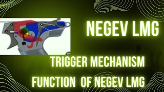 NEGEV LMG KI TRIGGER MECHANISM KI CHALnegev lmg [upl. by Toffic409]