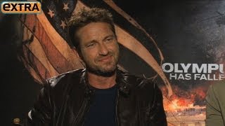 Gerard Butler on His New Girlfriend Im Very Lucky [upl. by Gaspard875]