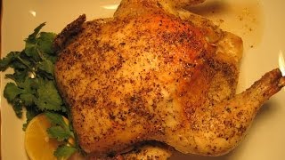 ROASTED CHICKEN ROTISSERIE  How to ROAST A WHOLE CHICKEN Recipe [upl. by Karl70]