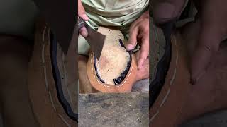 How to carve and Cutting thin leather cuttingskills leatherworks leathercraft handmade leather [upl. by Aleusnoc884]