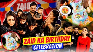 ZAID KA BIRTHDAY CELEBRATION  ARMAAN MALIK [upl. by Euqinot]