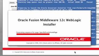 Installing Oracle WebLogic Server 1212 [upl. by Cheung]