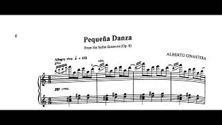 Alberto Ginastera  Pequeña Danza from the ballet Estancia [upl. by Basset532]