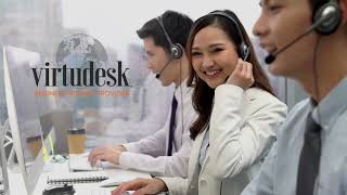 Virtudesk  Call Center  Virtual Assistants  BPO [upl. by Eulalie372]