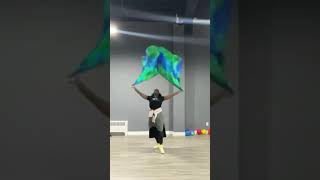 Spontaneous Worship Dance with Flags Worship Dance Choreography [upl. by Lossa365]