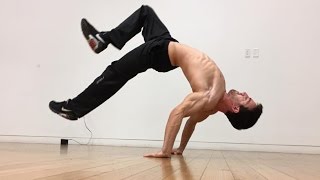 How to do a hollowback handstand Hollow Back Tutorial by Simonster [upl. by Notgnirrab]