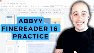 ABBYY FineReader PDF 16 Tutorial Mastering OCR Editing and Document Accessibility [upl. by Caassi700]