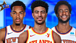 Knicks amp Hawks DISCUSSING Grimes TRADE  New York Knicks News [upl. by Greenwell402]