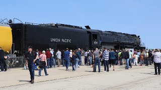 UP Big Boy 4014 on Display at G3  Rochelle Illinois [upl. by Lawlor844]