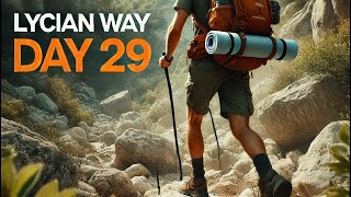 Lycian Way SOLO 540 km day 29 [upl. by Alabaster]