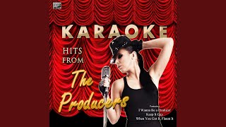 Keep It Gay In the Style of The Producers Karaoke Version [upl. by Niarfe]