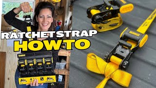 WHAT TO DO WITH THE LOOSE ENDS OF YOUR RATCHET STRAPS NEATLY WRAP FOR STORAGE A Step by Step GUIDE [upl. by Lydell]