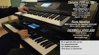 Spazio Tempo  Un professore  cover strumentale con testo  instrumental cover with lyrics [upl. by Isbel]