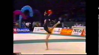 Alexandra TIMOSHENKO URS ball  1990 Gothenburg Europeans AA [upl. by Fabien]