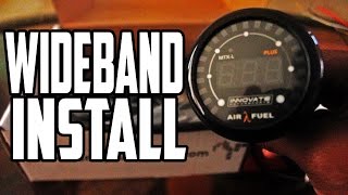 WIDEBAND INSTALL Innovate MTXL Plus Wideband [upl. by Mitman]