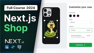 Build a Complete ECommerce Shop with Nextjs 14 Tailwind React  Full Course 2024 [upl. by Millard]