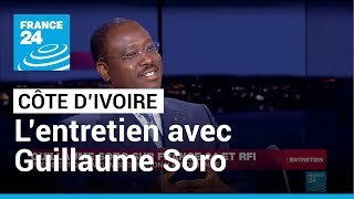 Guillaume Soro  quotJe vais réfléchirquot à une candidature à la présidentielle de 2020 • FRANCE 24 [upl. by Fionnula]