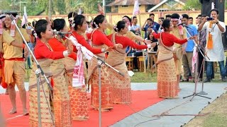 Gumseng Bihu Husori of Tezpur University at Jorhat Engineering College JECYO Assam [upl. by Charlean879]