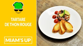 Tartare de thon rouge [upl. by Bonn]