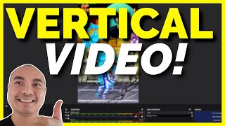 Vertical Videos In OBS How To Record Vertical Videos With OBS  OBS Tutorial [upl. by Maclean]