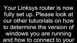 Setting up Linksys Wireless Router for permaNET Broadband [upl. by Astrix]