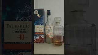 Talisker 10 year old single malt scotch whisky shorts [upl. by Eioj]